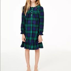 Black Watch Plaid Nightgown Sz. 8